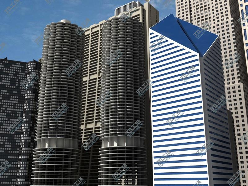 images/goods_img/2021040234/Chicago skyscrapers vol 3/3.jpg